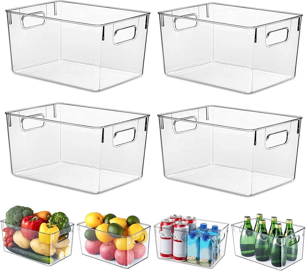 [BZRKW-FO2510] Fridge Organizer Bin-25*16.8*10.5