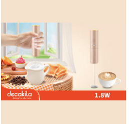 Handheld milk frother