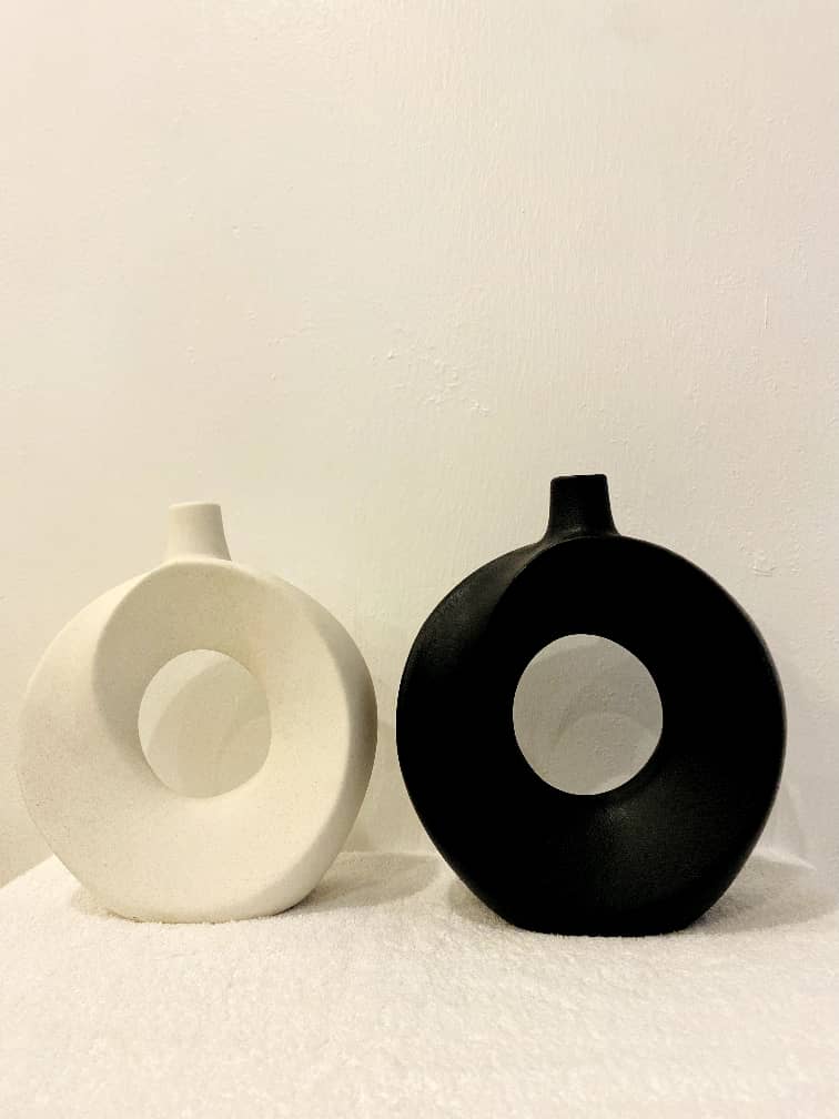 [BZRHD-RLBV010] Rose Large -Beige Vase