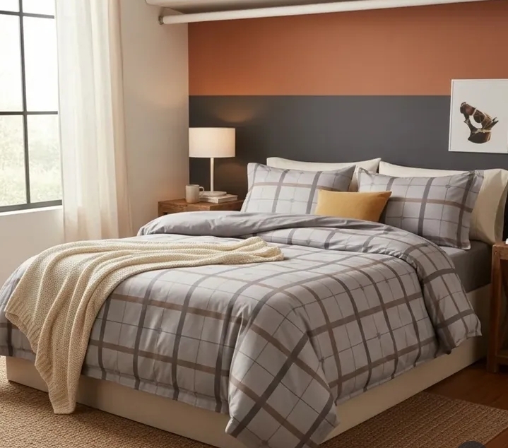 [BZRCS-138] Bedding  4PCS Set  With Printing Mix Color(SA35-01)