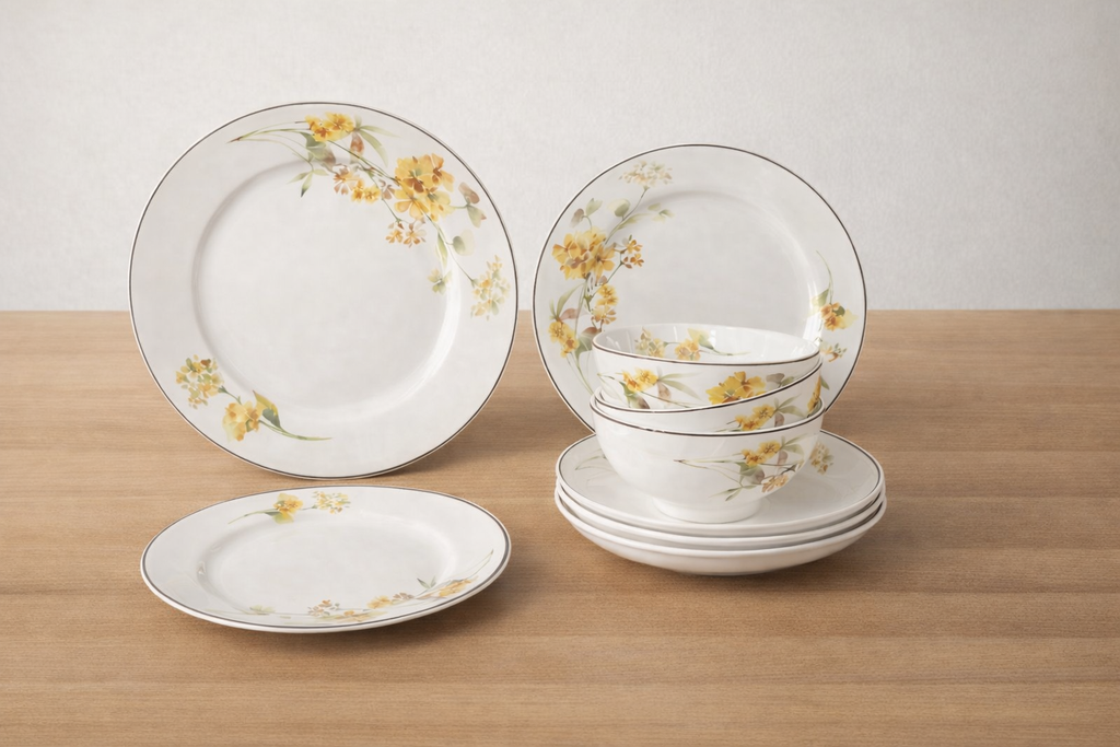 [BZRCS-263]  Ceramic Cup & Plates 16PCS Set(SA36-14)
