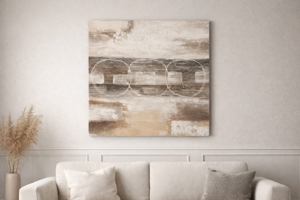 [BZRCS-287] 100% Handmade Oil Painting(Canvas +Wooden Frame )100*100
