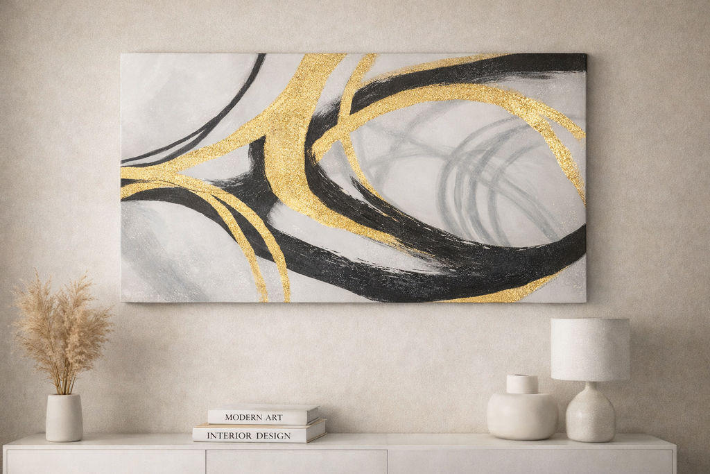[BZRCS-293] 100% Handmade Oil Painting(Canvas +Wooden Frame )60*120