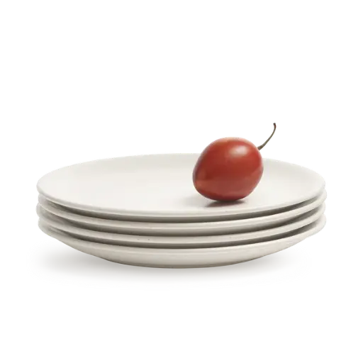 [BZRKW-DPFB09] Dinnet Plate(FB) White KCH9"
